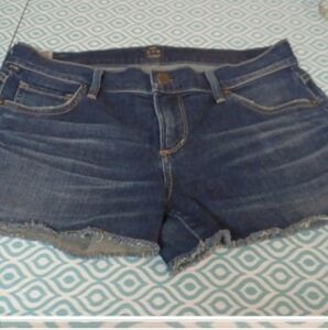 Citizens of Humanity cut off jean shorts are very stretchy they are size…
